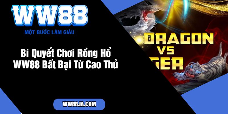 Bí Quyết Chơi Rồng Hổ WW88 Bất Bại Từ Cao Thủ